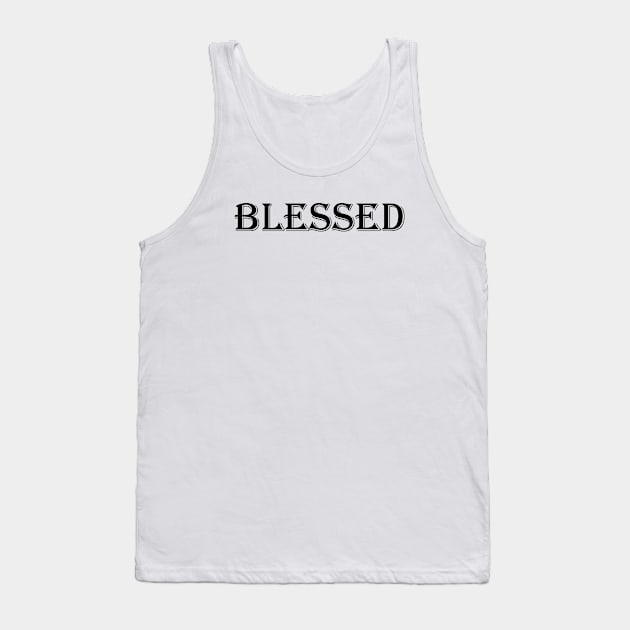 Blessed Tank Top by ProjectX23Red